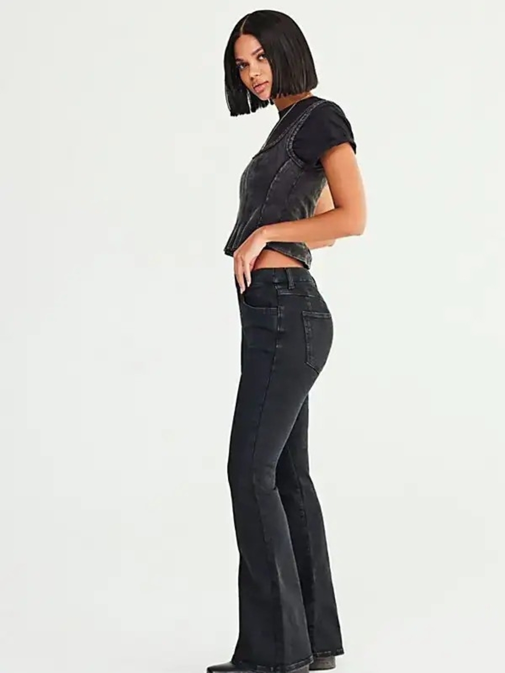 We The Free CRVY Infinite Stretch Pull-On Flare Jeans